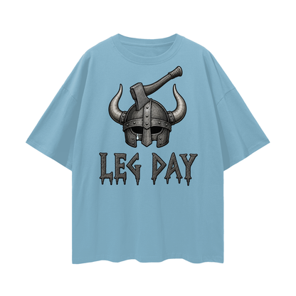 Leg Day Gym Oversized T-Shirt