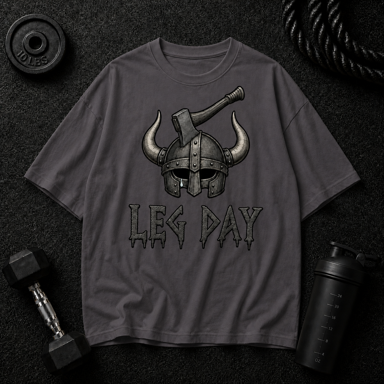 Leg Day Gym Oversized T-Shirt