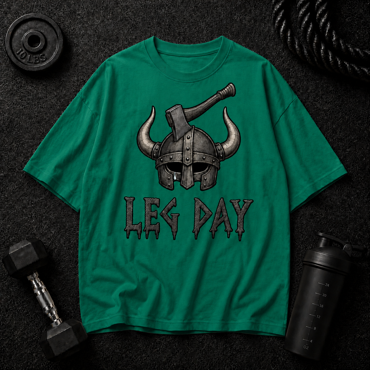 Leg Day Gym Oversized T-Shirt