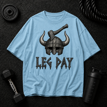 Leg Day Gym Oversized T-Shirt
