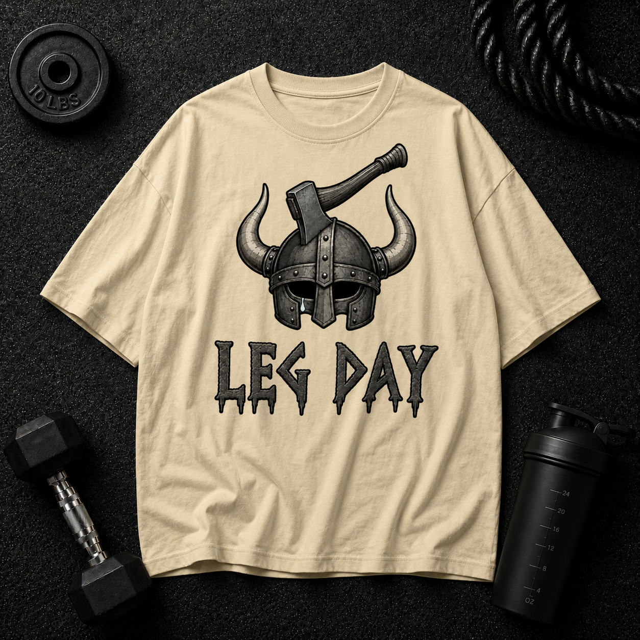 Leg Day Gym Oversized T-Shirt