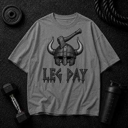 Leg Day Gym Oversized T-Shirt