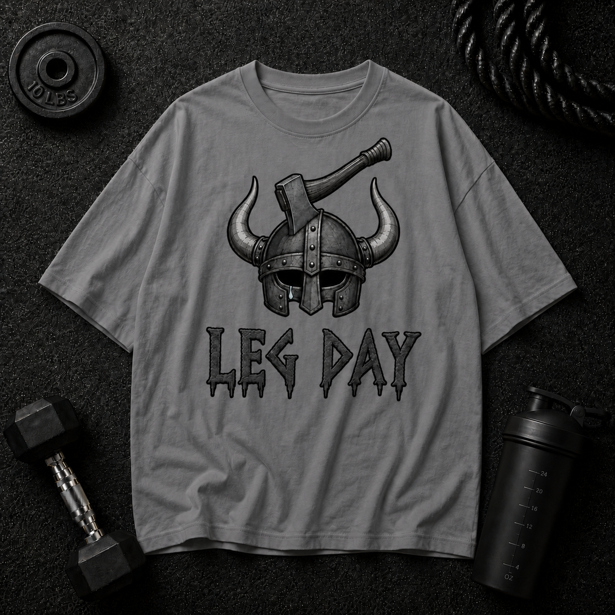 Leg Day Gym Oversized T-Shirt