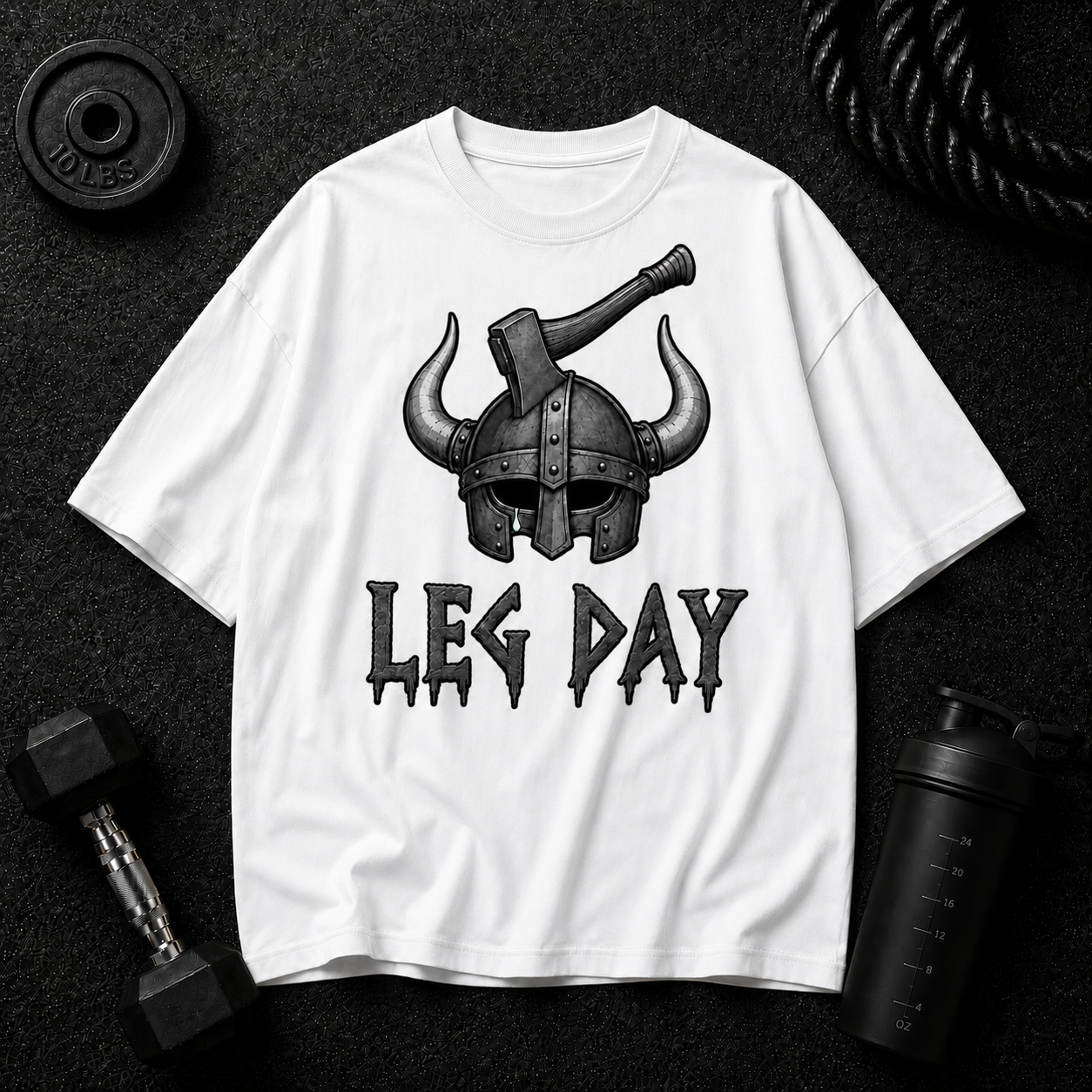 Leg Day Gym Oversized T-Shirt