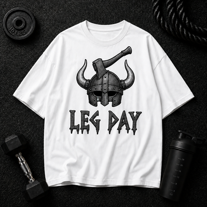 Leg Day Gym Oversized T-Shirt
