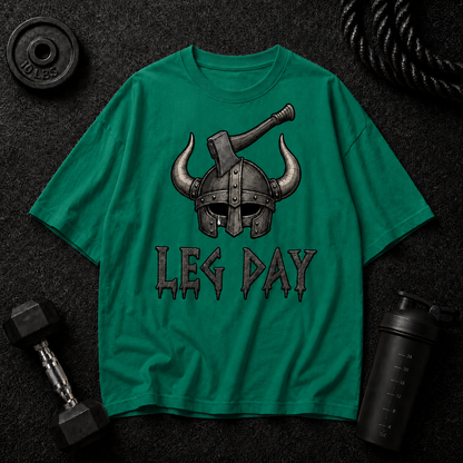 Leg Day Gym Oversized T-Shirt