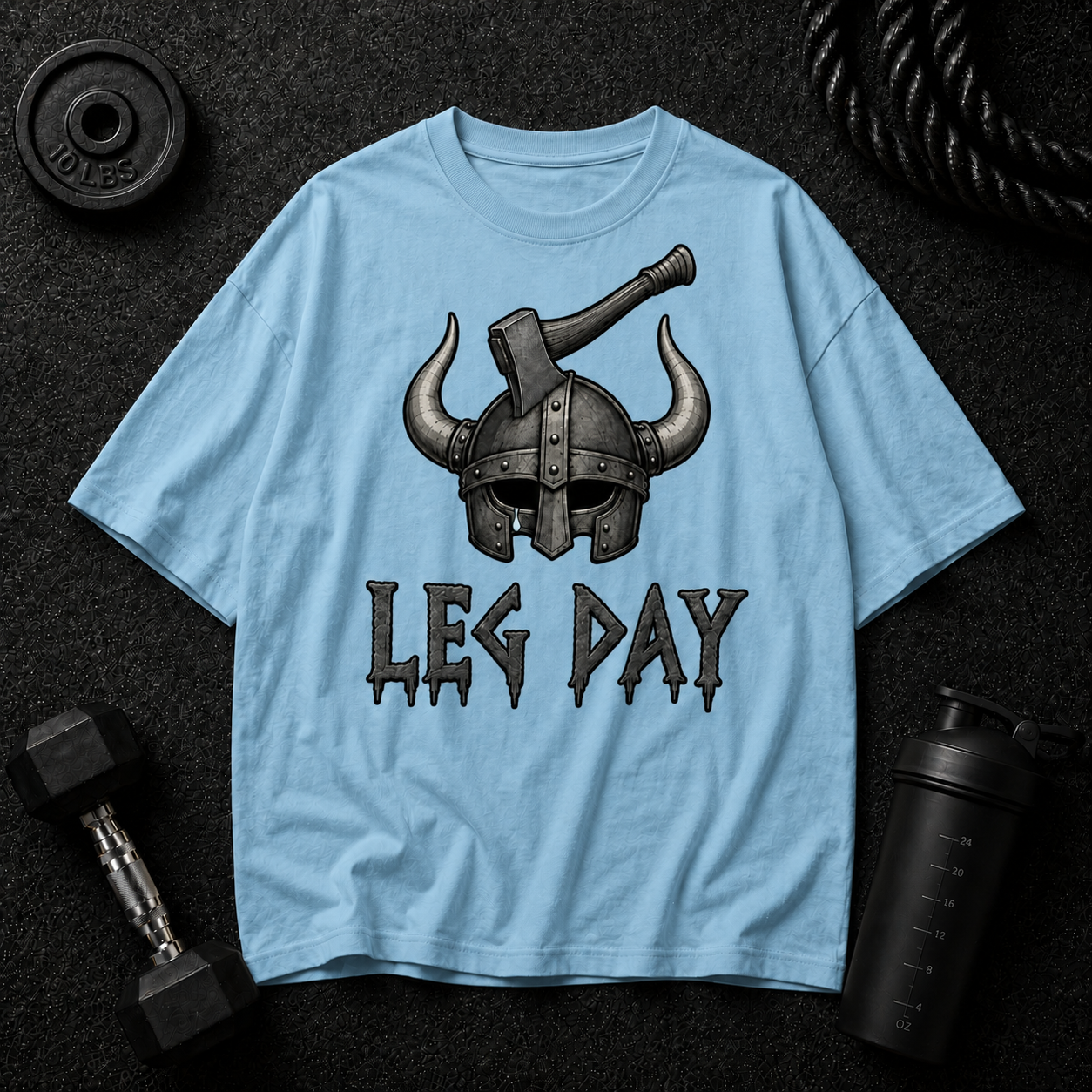 Leg Day Gym Oversized T-Shirt